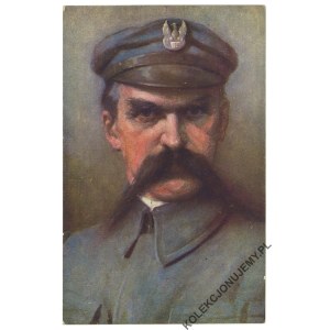 [Józef Piłsudski] Brigadyer Józef Piłsudski. Mal. Leonard Stroynowski