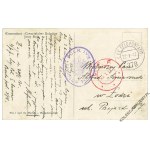 [Boleslaw Jerzy Roja] Commandant of the Czwartaks Boleslaw Jerzy Roja [Zegrze. Stamps: IVth Regiment of the Polish Legions; L.F.F. Lodzer Freiwillige Feuerweh, Lodz Fire Brigade].