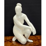 Jihoker - Nudo di donna in ceramica Bechyně - Cecoslovacchia 1960