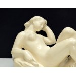 Ceramic figurine Nude of a woman - Keramia Czechoslovakia 1960s