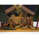 Wooden Christmas Crib - J. Czeczot - Pszczyna 1990s