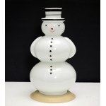 Table lamp "Snowman" opal glass - 1980s