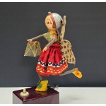 Vintage PRL - Handicraft - Butterfly Lamp - 1970s.