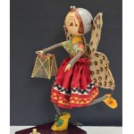 Vintage PRL - Handicraft - Butterfly Lamp - 1970s.