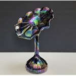 Vaso in vetro di Carnevale - vetro iridescente - seconda metà del XX secolo