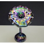 Vaso in vetro di Carnevale - vetro iridescente - seconda metà del XX secolo