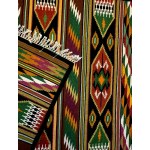 Original Hutsul Wool Kilim in geometric patterns - Eastern Carpathians - Kosovo - 1st half of the 20th century. [Hutsul]