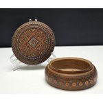 Hutsul wooden casket for trinkets - Eastern Carpathians 1st half of the 20th century. [Hutsul region ]