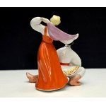 Pair of porcelain figurines Polonné -Dances - 1980s