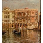 GIUSEPPE DE SANCTIS (Napoli 1858 - 1924), Ca' d'oro in Venice
