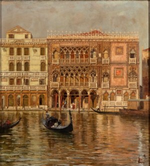 GIUSEPPE DE SANCTIS (Napoli 1858 - 1924), Ca' d'oro in Venice