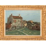 ALPHONSE QUIZET (Paris 1885 - 1955), Paysage de campagne