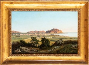 FRANCESCO LOJACONO (Palermo 1838 - 1915), Palermo and Monte Pellegrino, 1865 ca.