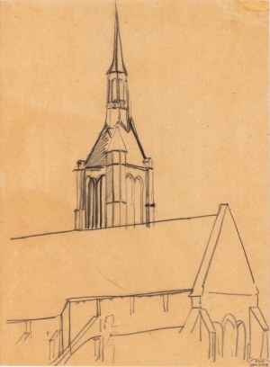ANDRÉ DERAIN (Chatou 1880 - Garches 1954), Chartres Cathedral