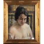 VITTORIO GUSSONI (MILANO 1893 - SANREMO 1968), Portret kobiety, 1923