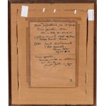 AMERIGO BARTOLI NATINGUERRA (Terni 1890 - Roma 1971), Studium do obrazu Circo equestre, 1934 ok.