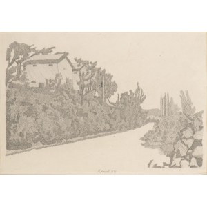 GIORGIO MORANDI (Bologna 1890 - 1964), La strada bianca