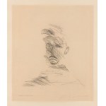 ALBERTO GIACOMETTI (Borgonovo 1901 - Coira 1966), Rimbaud portrait, 1962