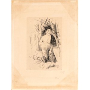 OTTO DIX (Untermhaus 1891 - Singen 1969), La Folle di Sainte-Marie-à-Py