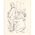 GEORGE GROSZ (Berlino 1893 - 1959), Pleading is case, 1930