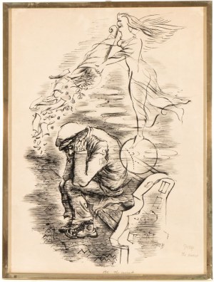 GEORGE GROSZ (Berlino 1893 - 1959), The secret, 1936
