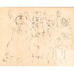 GEORGE GROSZ (Berlino 1893 - 1959), Einer für alle, alle für einen, 1940s
