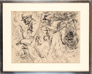 GEORGE GROSZ (Berlino 1893 - 1959), Spanish civil war