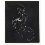 HANS BELLMER (Katowice 1902 - Parigi 1975), Motionless nude