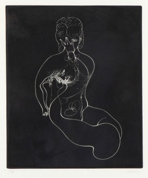 HANS BELLMER (Katowice 1902 - Parigi 1975), Motionless nude
