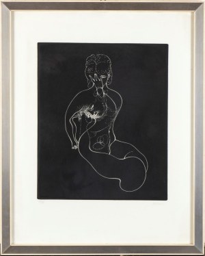 HANS BELLMER (Katowice 1902 - Parigi 1975), Motionless nude
