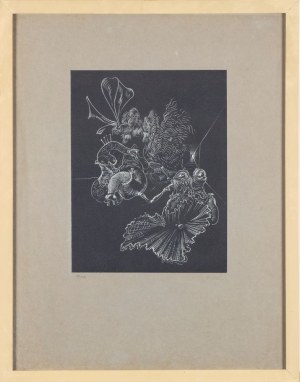 HANS BELLMER (Katowice 1902 - Parigi 1975), La domande en mariage, 1972