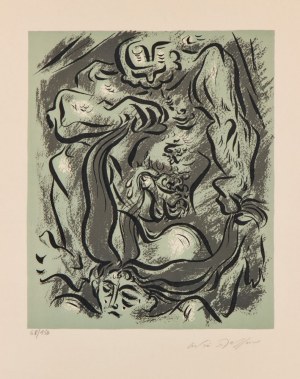 ANDRÉ MASSON (Balagny-sur-Thérain 1896 - Parigi 1987), Mythologie sexuelle, 1948