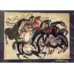 Józef Wilkoń, Study of a Horse