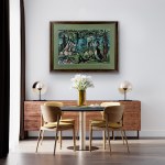 Pablo Picasso 1881-1973, from the series "Le Déjeuner sur l