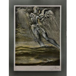 Salvadore Dali (1904-1989), L'ange Surréaliste (Surrealistyczny Anioł) 1977