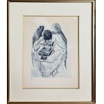 Salvador Dali (1904-1989), "Fallen Angel," Purgatory, Song I from the cycle Divine Comedy.