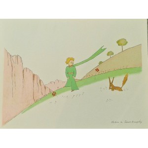 Antoine de Saint-Exupéry (1900 - 1944), Mały Książę spotyka liska, 2023 (1943)