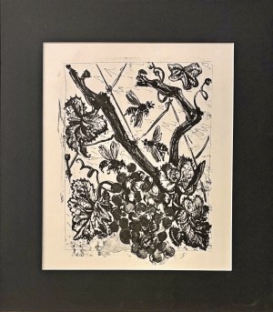 Pablo Picasso (1881-1973), Abeilles (Pszczoły) z cyklu 31 rycin do tekstów Buffona, 1970