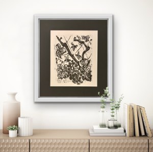 Pablo Picasso (1881-1973), Abeilles (Pszczoły) z cyklu 31 rycin do tekstów Buffona, 1970