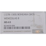 Prague Groschen, Wenceslas II. /1283-1305/, MS 63