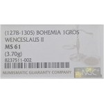 Prague Groschen, Wenceslas II. / 1283-1305/, MS 61