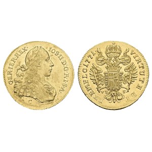 Ducat 1771, Jozef II. /1765-1790/ Praha