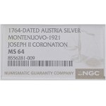 Coronation token 1764, Joseph II. /1765-1790/ MS 64