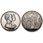 AR Medal 1854 for the wedding of F.J.I. A.Bavorská, MS 63