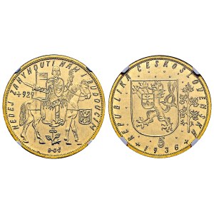 5 Dukát 1936, MS 65+