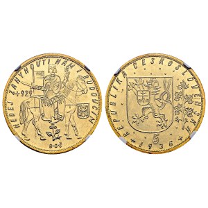 5 Ducat 1936, MS 63
