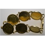 Period jewellery from ducats 1848/1898, 7pcs