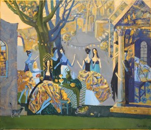 Leonora YAKIMASCHENKO (ur. 1970), Pear party, 2025