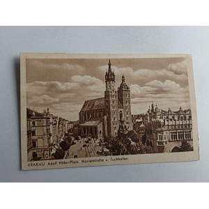 KRAKOW KRAKAUA CHURCH MARIACKI 1941, GG