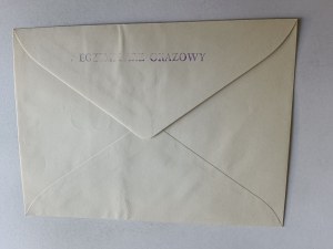 BRIEFUMSCHLAG, BRIEFMARKE BLUMEN